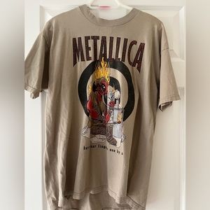 Metallica vintage 90s tshirt